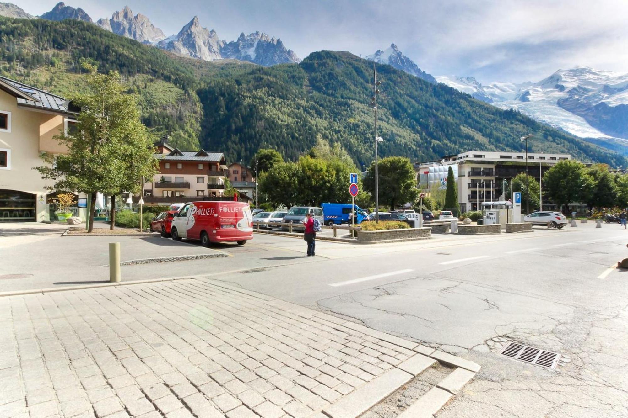 Albertine - Centre De Chamonix - Garage - Mountain Views! Ngoại thất bức ảnh